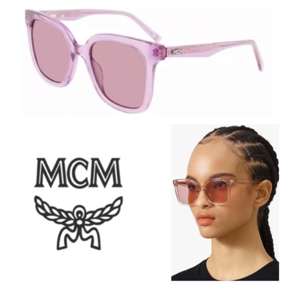 MCM Accessories - LIKE NEW!  MCM725S 500 Womens Purple Rectangular Plastic Sunglasses